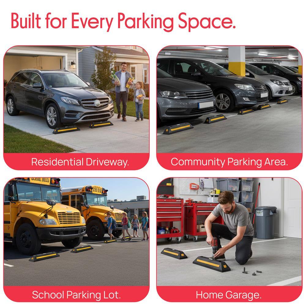 Built for Every Parking Space.

- Residential Driveway.
- Community Parking Area.
- School Parking Lot.
- Home Garage.