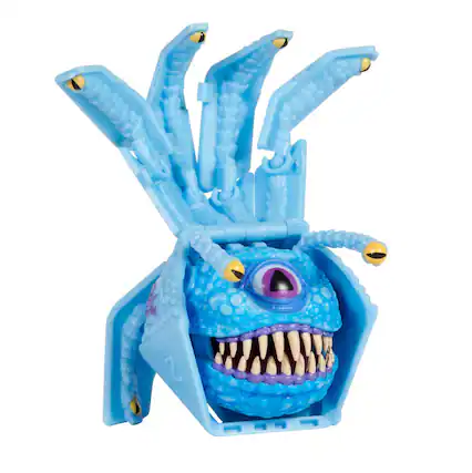 Front. Hasbro - Hasbro F5215 Dungeons & Dragons Dicelings Blue Beholder Action Figure - Black.