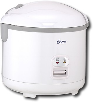 Best Buy: Oster 10-Cup Digital Rice Cooker Stainless-Steel/Black 3071