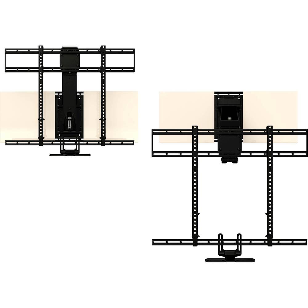 Alt View 12. MantelMount - Pull Down TV Wall Mount for Most 45" - 90" TVs - Black.