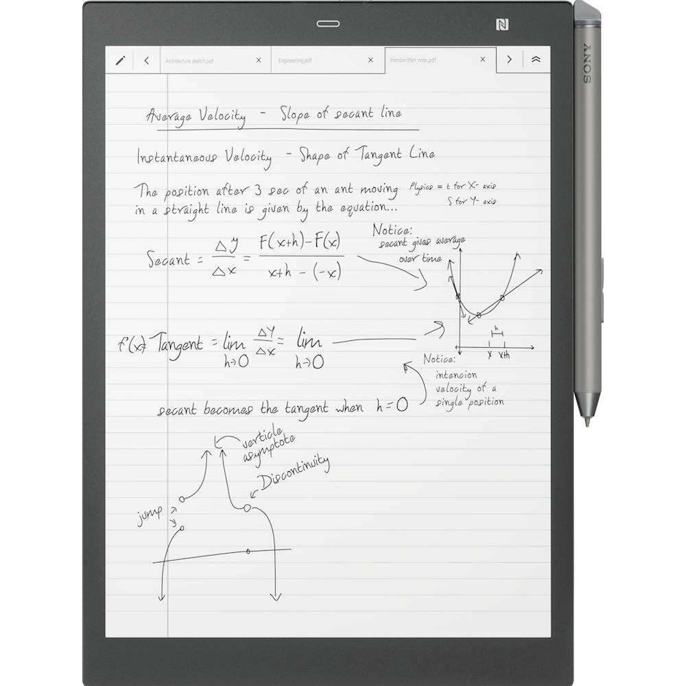 Ebook Reader Sony Digital Paper 10,3 Pulgadas 16gb Bluetooth