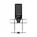 Front. MantelMount - Pull Down TV Wall Mount for Most 55" - 100" TVs - Black.