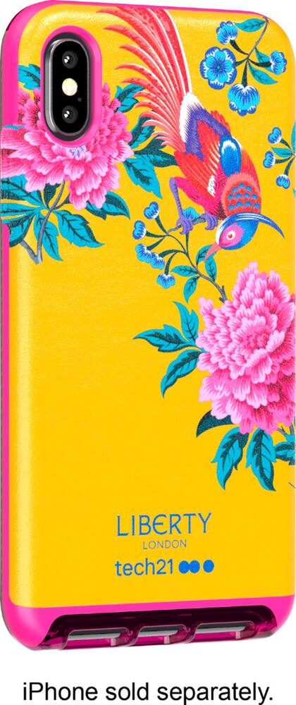 liberty london evo luxe case for apple iphone xs max - yellow liberty london evo luxe case for apple iphone xs max - yellow