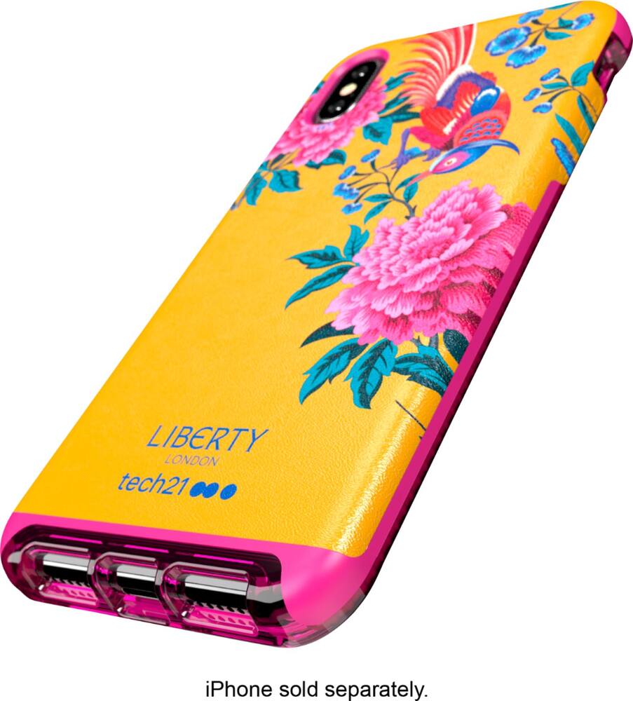 liberty london evo luxe case for apple iphone xs max - yellow