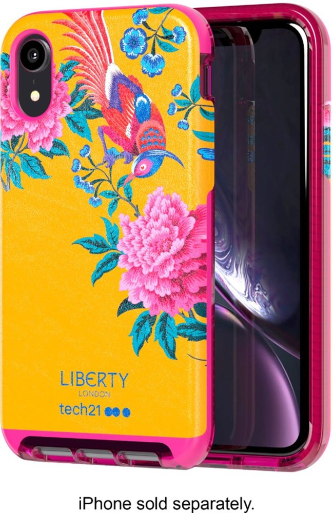liberty london evo luxe case for apple iphone xr - yellow