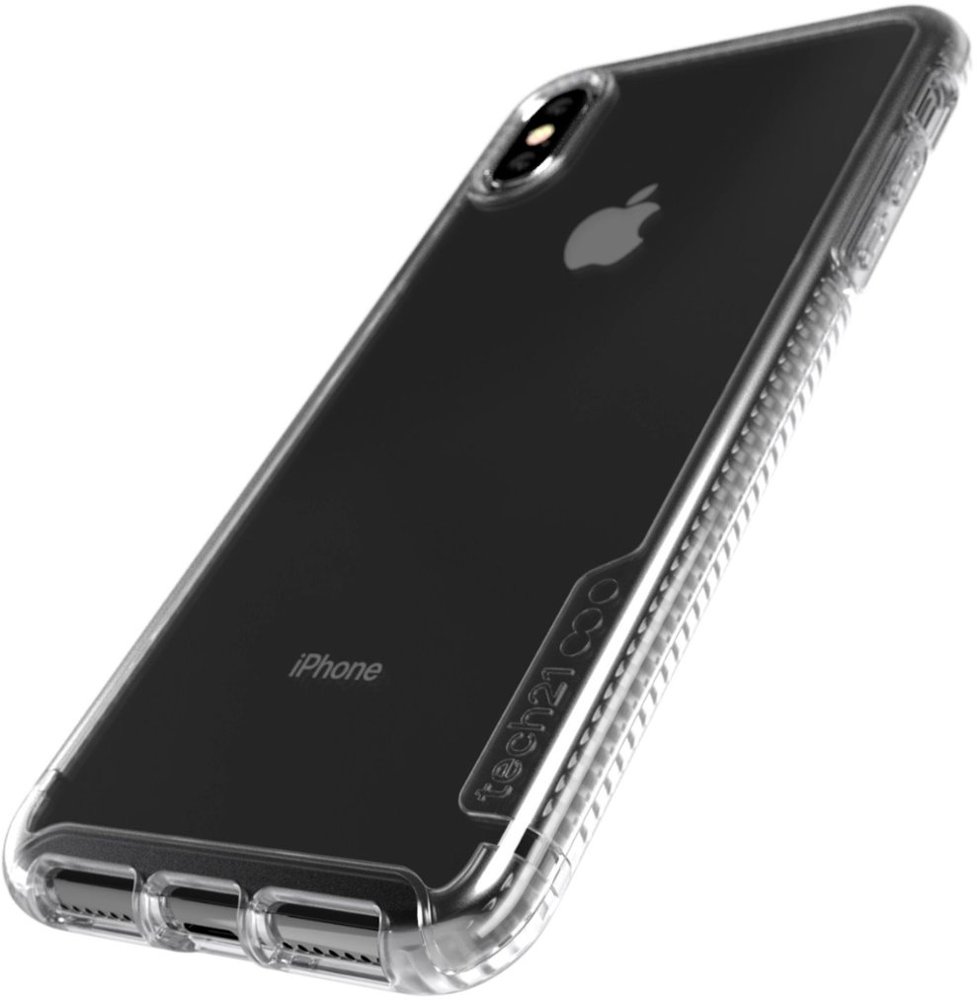 pure clear case for apple iphone xs max - clear