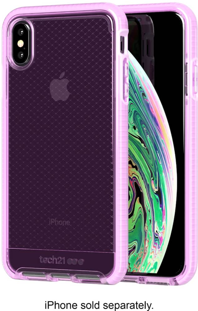 evo check case for apple iphone xs max - orchid evo check case for apple iphone xs max - orchid