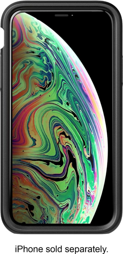 evo max case for apple iphone x and xs - black