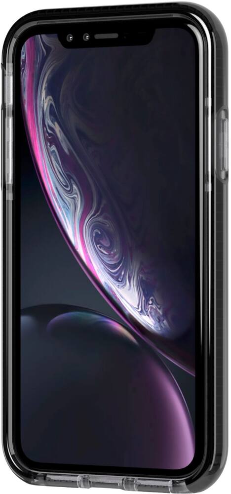 evo check case for apple iphone xr - black/smokey