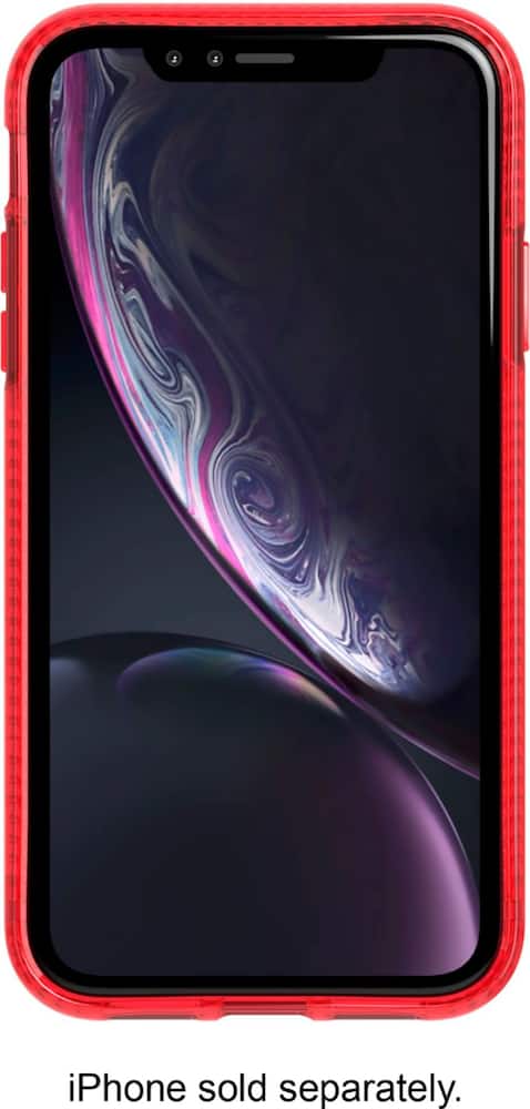 liberty london pure clear case for apple iphone xr - red liberty london pure clear case for apple iphone xr - red