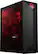Angle. HP - OMEN Obelisk Gaming Desktop - Intel Core i7-8700 - 16GB Memory - NVIDIA RTX 2080 - 2TB HDD + 256GB SSD - HP Finish In Shadow Black.