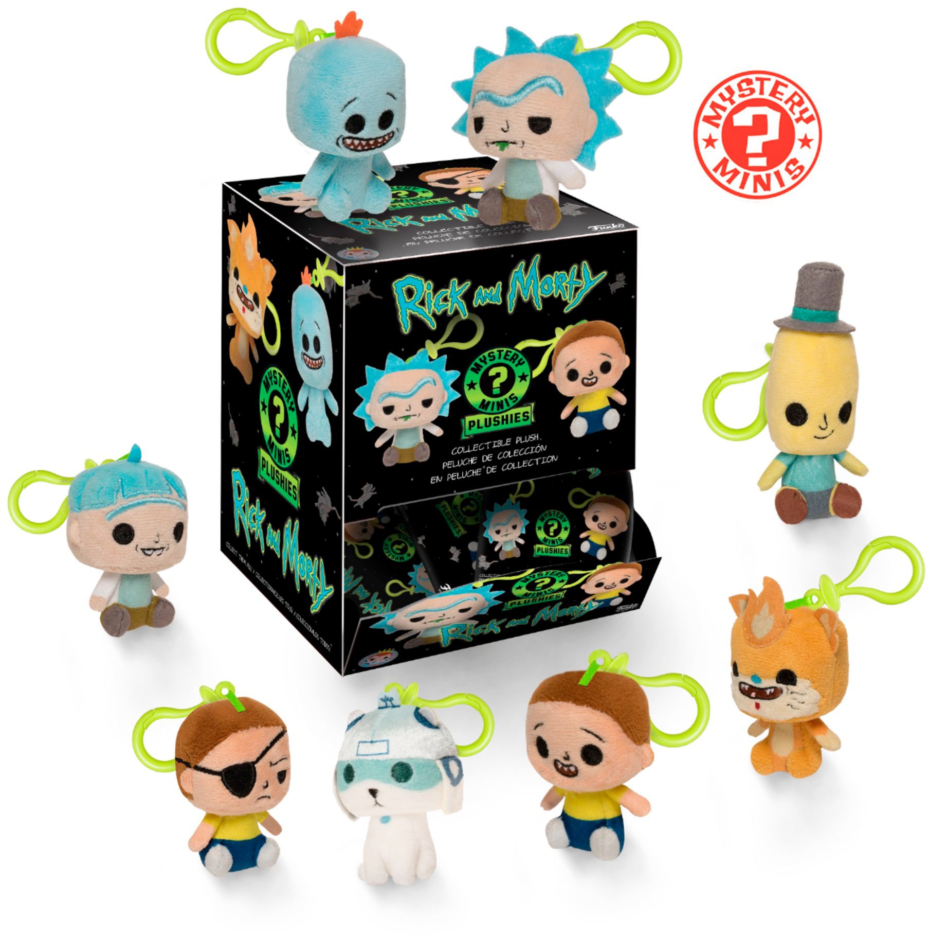 RICK AND MORTY FUNKO MYSTERY MINIS COLLECTIBLE PLUSH SQUANCHIE 
