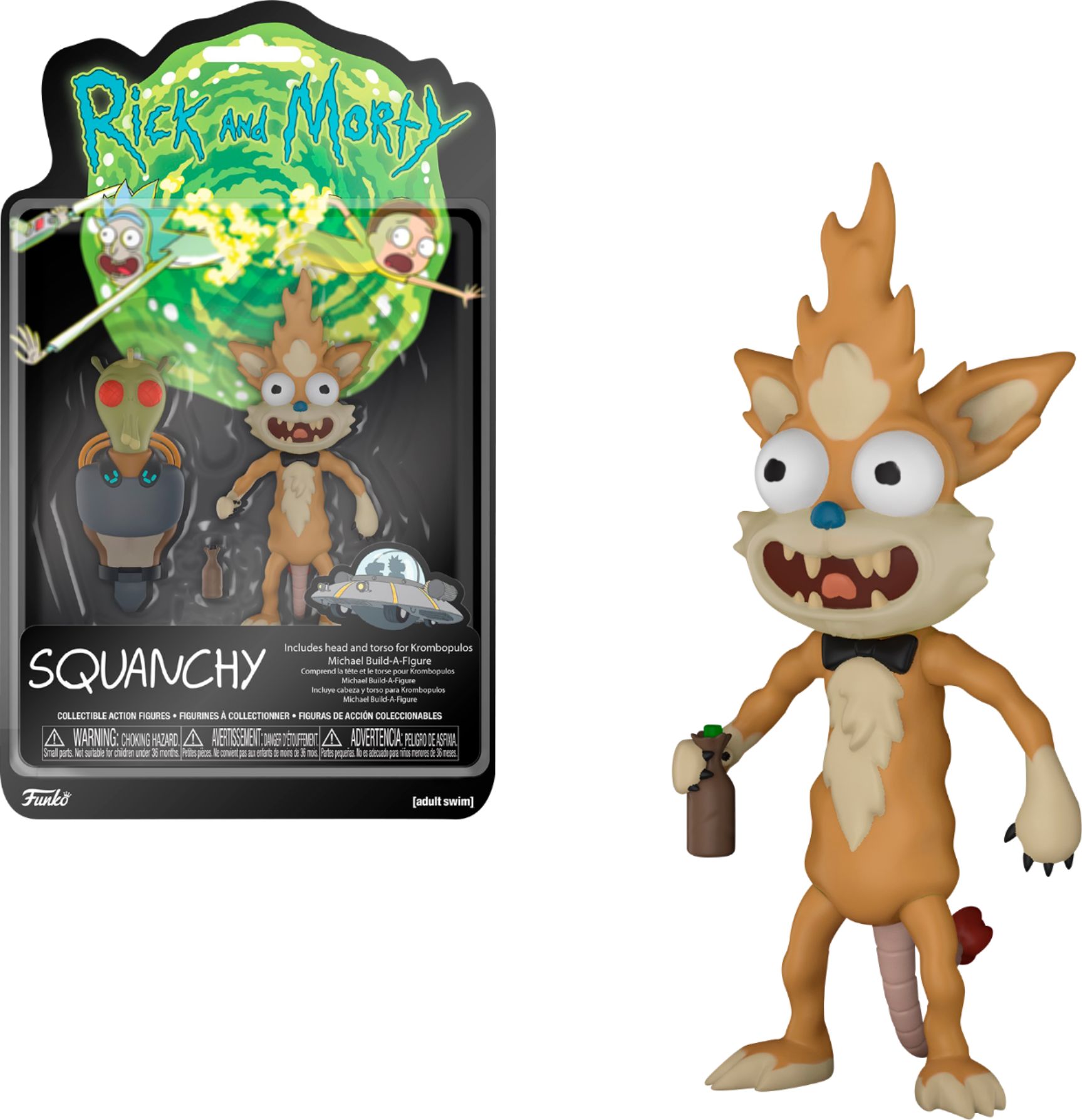 Funko Action Figure Rick and Morty 26871 Squanchy for sale online 