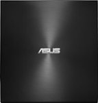 Front. ASUS - ZenDrive 8x Max. DVD Write Speed External USB 2.0 DVD±RW/CD-RW Drive - Black.