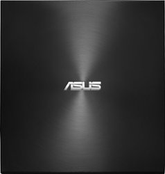 ASUS - ZenDrive 8x Max. DVD Write Speed External USB 2.0 DVD±RW/CD-RW Drive - Black - Front_Zoom