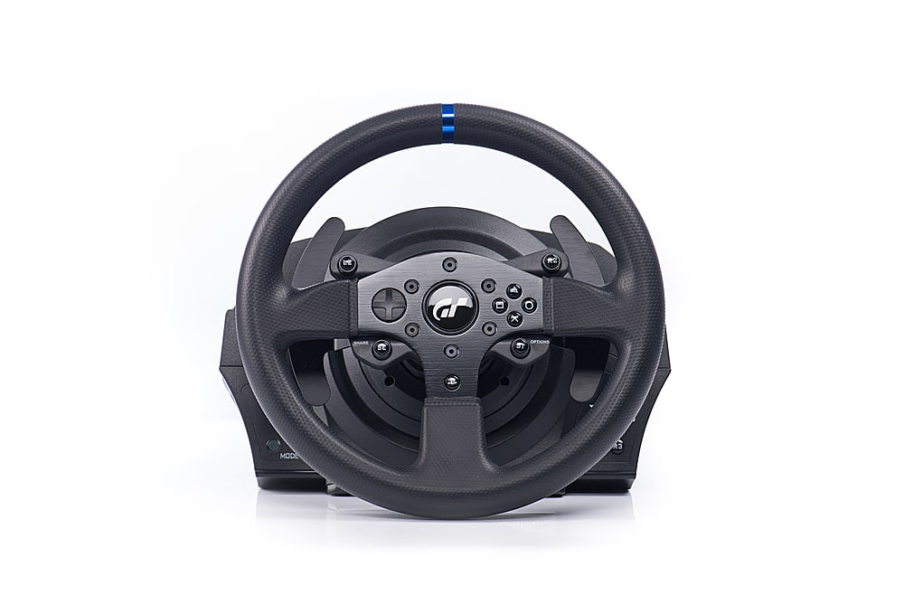Alt View 11. Thrustmaster - T300RS GT Racing Wheel and 3 Pedals for PlayStation 4, PlayStation 5, PC - Black.