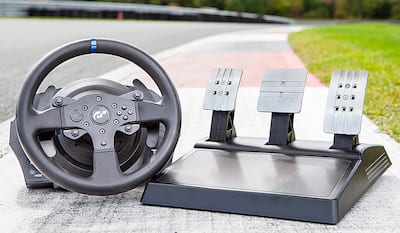 Thrustmaster T300RS GT Racing Wheel and 3 Pedal Set for Thrustmaster T300RS GT Racing Wheel and 3 Pedal Set for