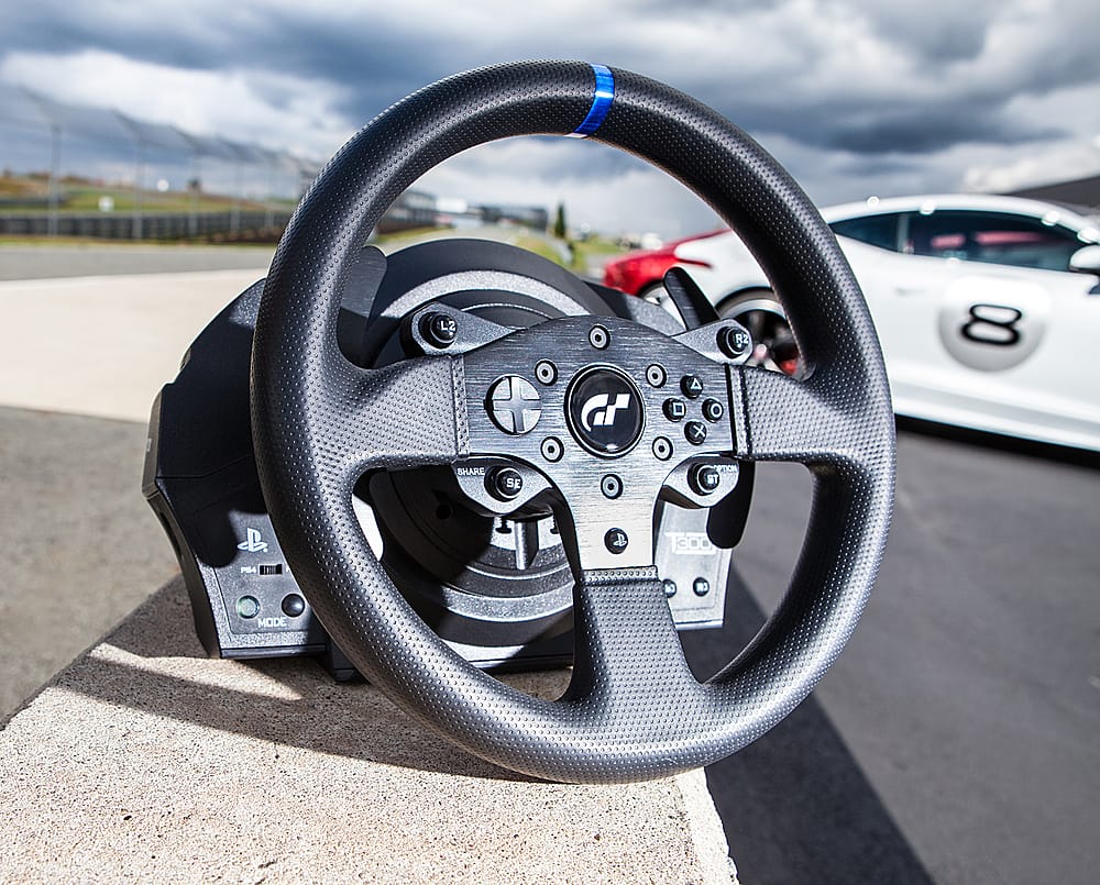 Thrustmaster T300RS GT Racing Wheel and 3 Pedals for PlayStation 4