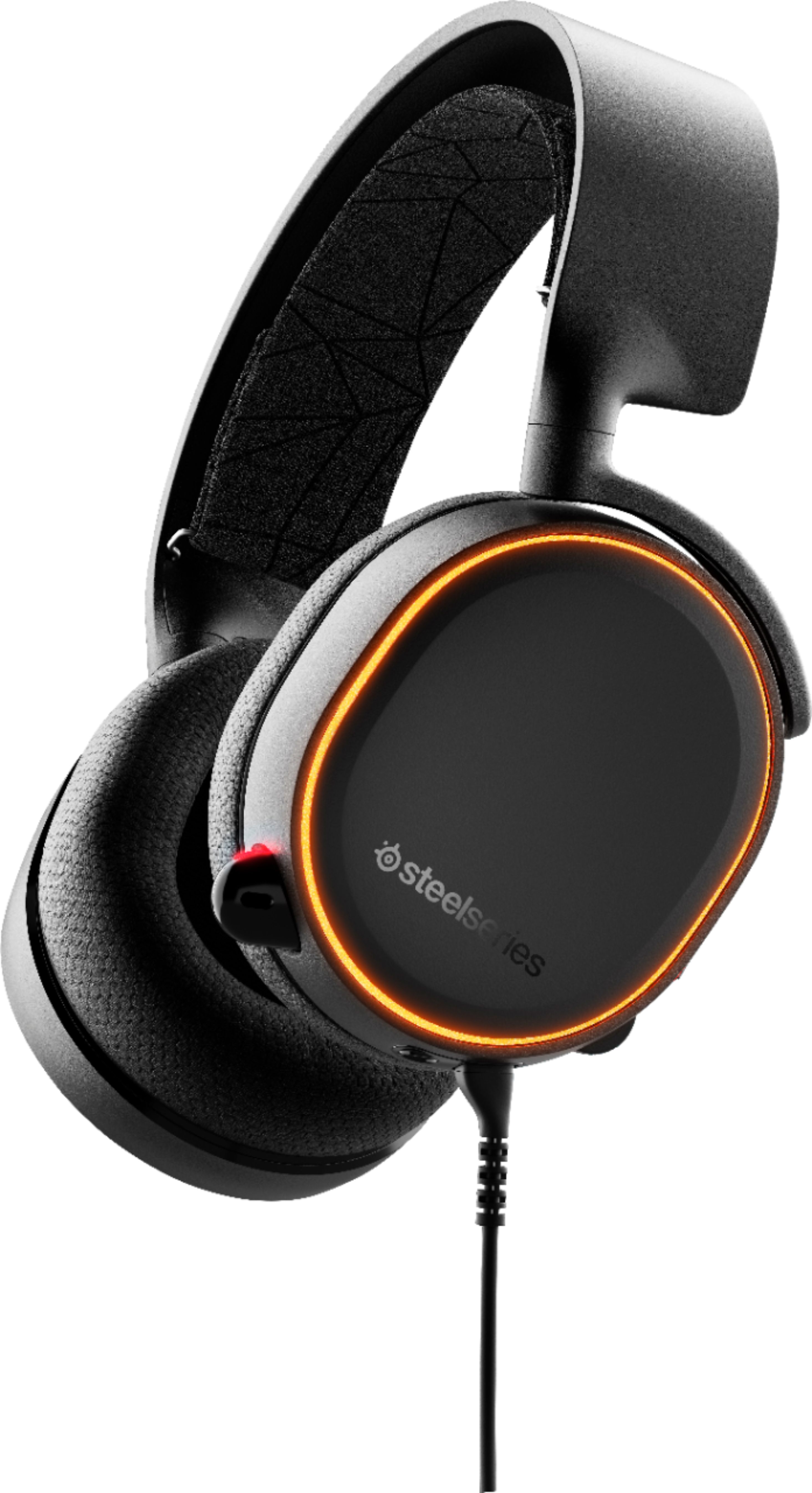 SteelSeries Arctis 5 Wired DTS Headphone Gaming Headset for PC, PS5, and  PS4 Black 61504 - Best Buy