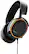 Front. SteelSeries - Arctis 5 Wired DTS Headphone Gaming Headset for PC, PS5, and PS4 - Black.