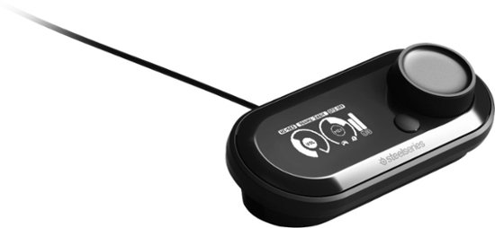 Front Zoom. SteelSeries - GameDAC Hi-Res Headphone Amplifier - Black.
