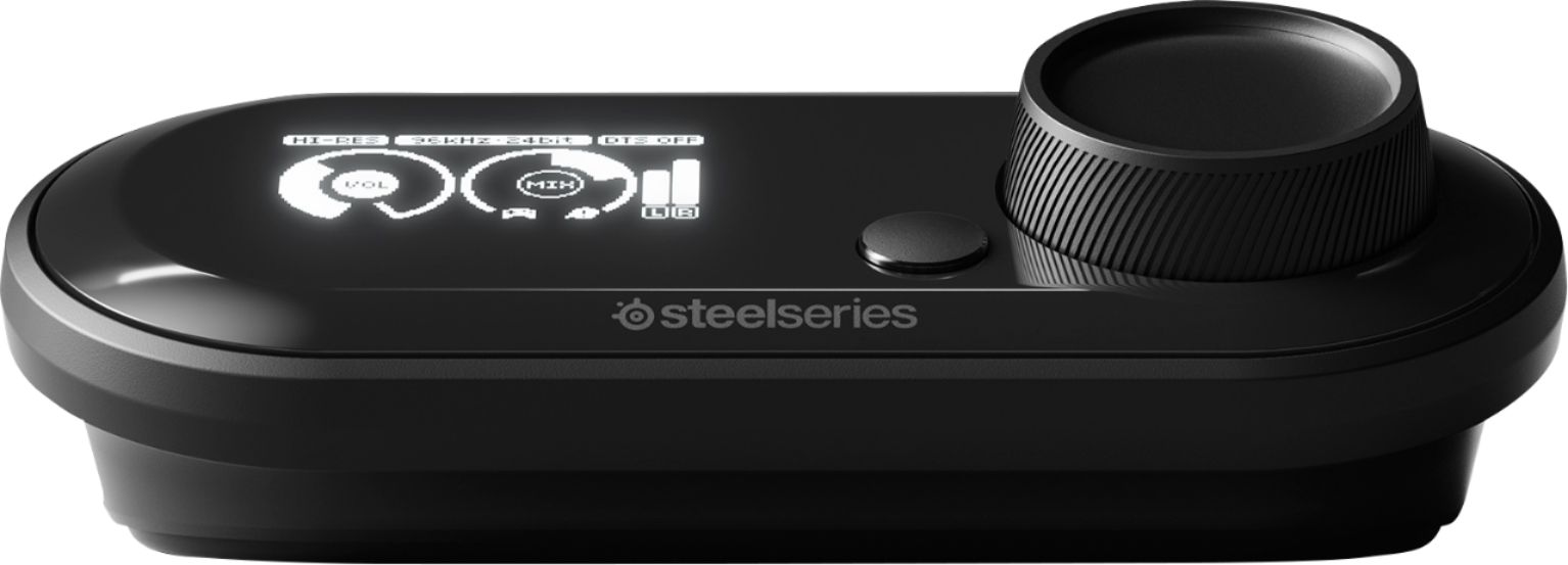Best Buy: SteelSeries GameDAC Hi-Res Headphone Amplifier Black 61370
