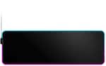 Front. SteelSeries - QcK Prism Cloth Gaming Mouse Pad with 2-Zone RGB Illumination XL - Black.
