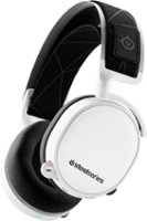 SteelSeries - Arctis 7 Wireless DTS Gaming Over-The-Ear Headset for PC, PlayStation 4 and PlayStation 5 - White - Front_Zoom