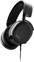 SteelSeries - Arctis 3 Wired Stereo Gaming Headset for PC, PS5, PS4, Xbox X|S , Xbox One, and Switch - Black - Front_Zoom