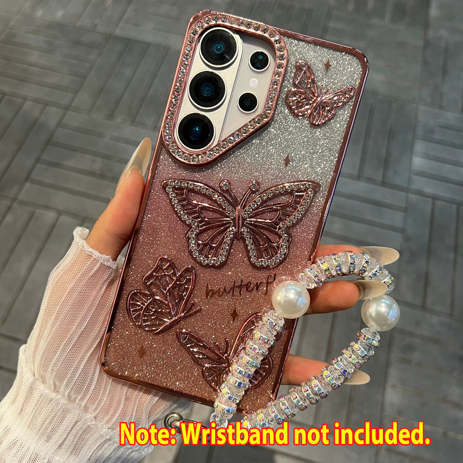 UUCOVER Slim Clear Case for Samsung Galaxy S26 Ultra, 3D Bling ...