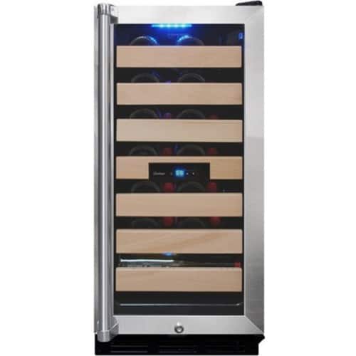 Vinotemp Wine Cooler Black VT26SBID Best Buy