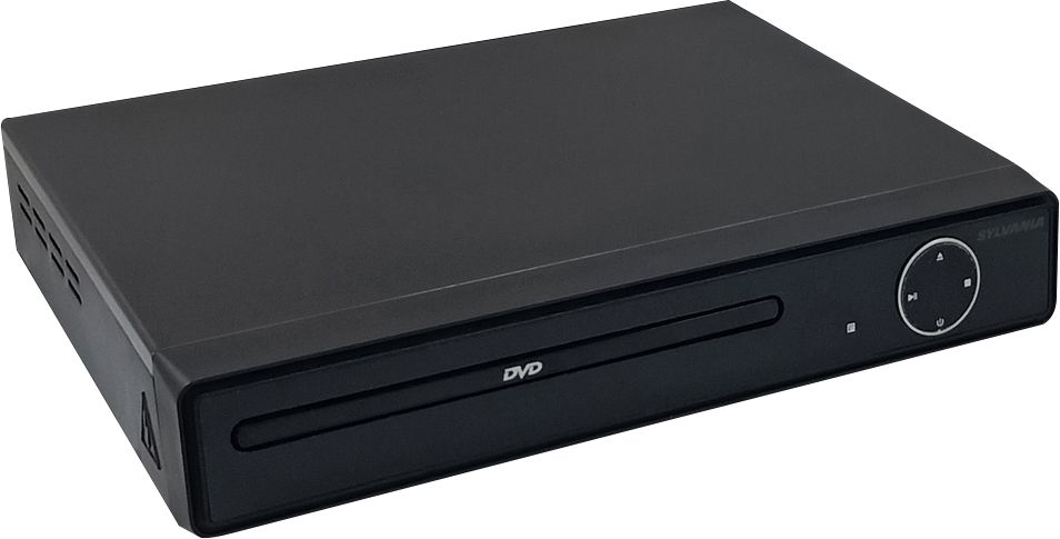 Angle View: Sylvania - DVD Player with MP3 Playback/JPEG Viewer - Black