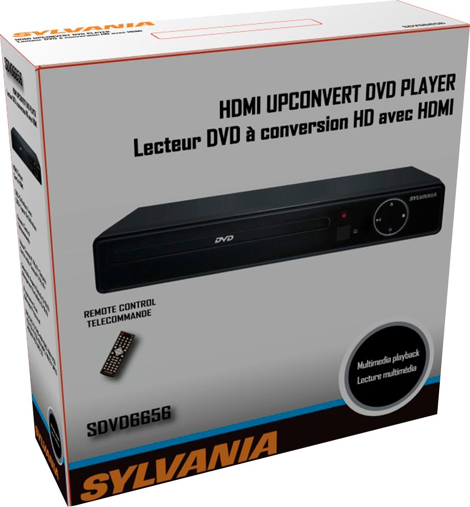 Sylvania Dvd Player With Mp3 Playback Jpeg Viewer Black Sdvd6656 Best Buy