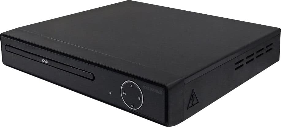 Left. Sylvania - DVD Player with MP3 Playback/JPEG Viewer - Black.