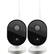 Front. Swann - Indoor/Outdoor 1080p Wi-Fi Wireless Security Camera (2-Pack) - Black/White.