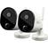 Left. Swann - Indoor/Outdoor 1080p Wi-Fi Wireless Security Camera (2-Pack) - Black/White.