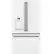 Alt View 20. Café - 27.8 Cu. Ft. French Door Refrigerator with Hot Water Dispenser, Customizable - Matte White.