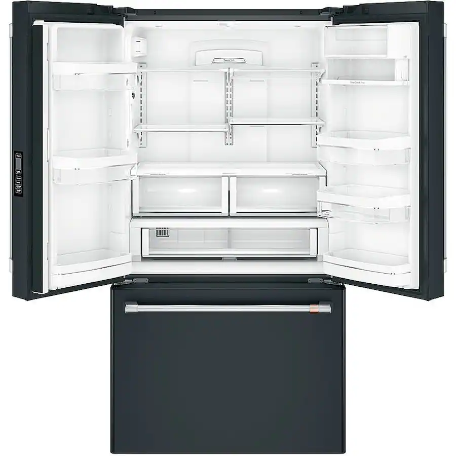 Café 36 in. Wide 23.1 Cu. Ft. French Door Counter Depth Smart ...