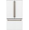 Café - 23.1 Cu. Ft. French Door Counter-Depth Refrigerator, Customizable - Matte White