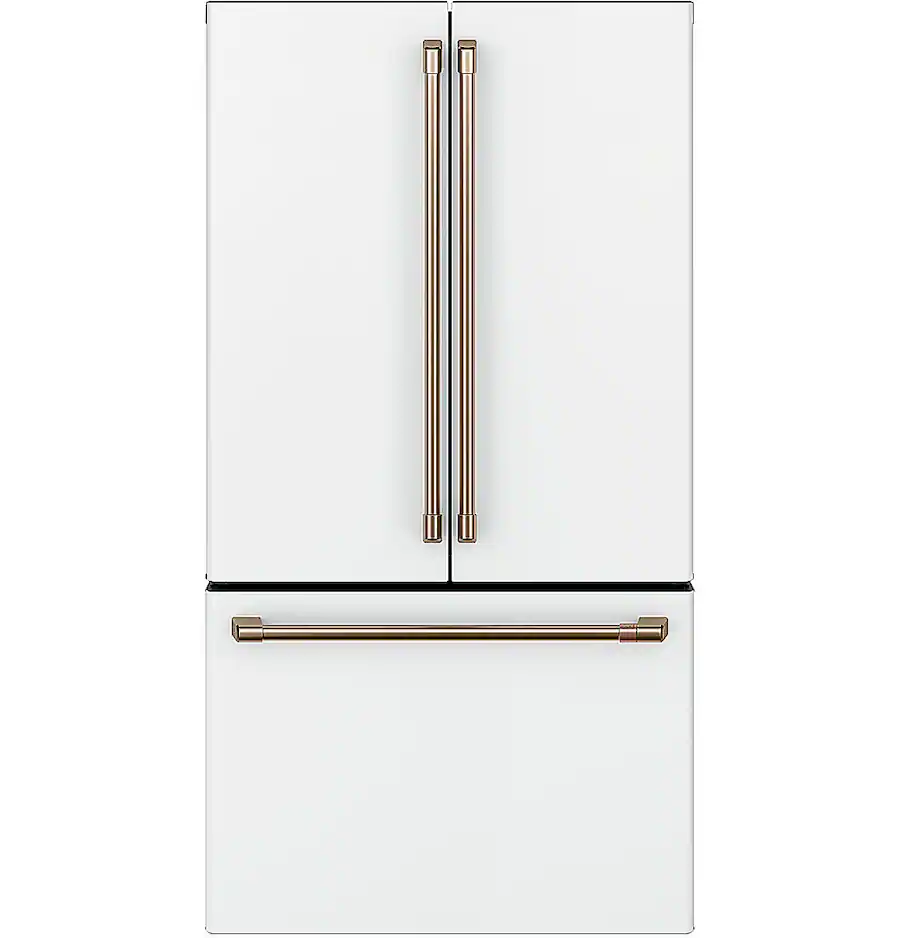 Café 36 in. Wide 23.1 Cu. Ft. French Door Counter Depth Smart ...