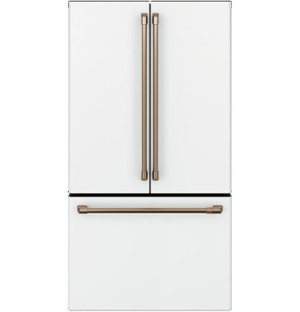 Café - 23.1 Cu. Ft. French Door Counter-Depth Refrigerator - Matte White