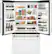 Alt View 1. Café - 23.1 Cu. Ft. French Door Counter-Depth Refrigerator, Customizable - Matte White.