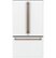 Alt View 37. Café - 23.1 Cu. Ft. French Door Counter-Depth Refrigerator, Customizable - Matte White.