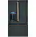 Alt View 36. Café - 22.2 Cu. Ft. French Door Counter-Depth Refrigerator, Customizable - Matte Black.