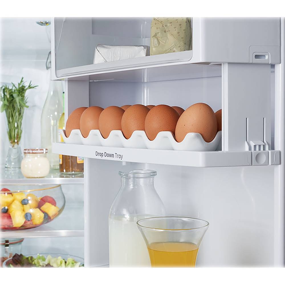 Alt View 16. Café - 22.2 Cu. Ft. French Door Counter-Depth Refrigerator, Customizable - Matte White.