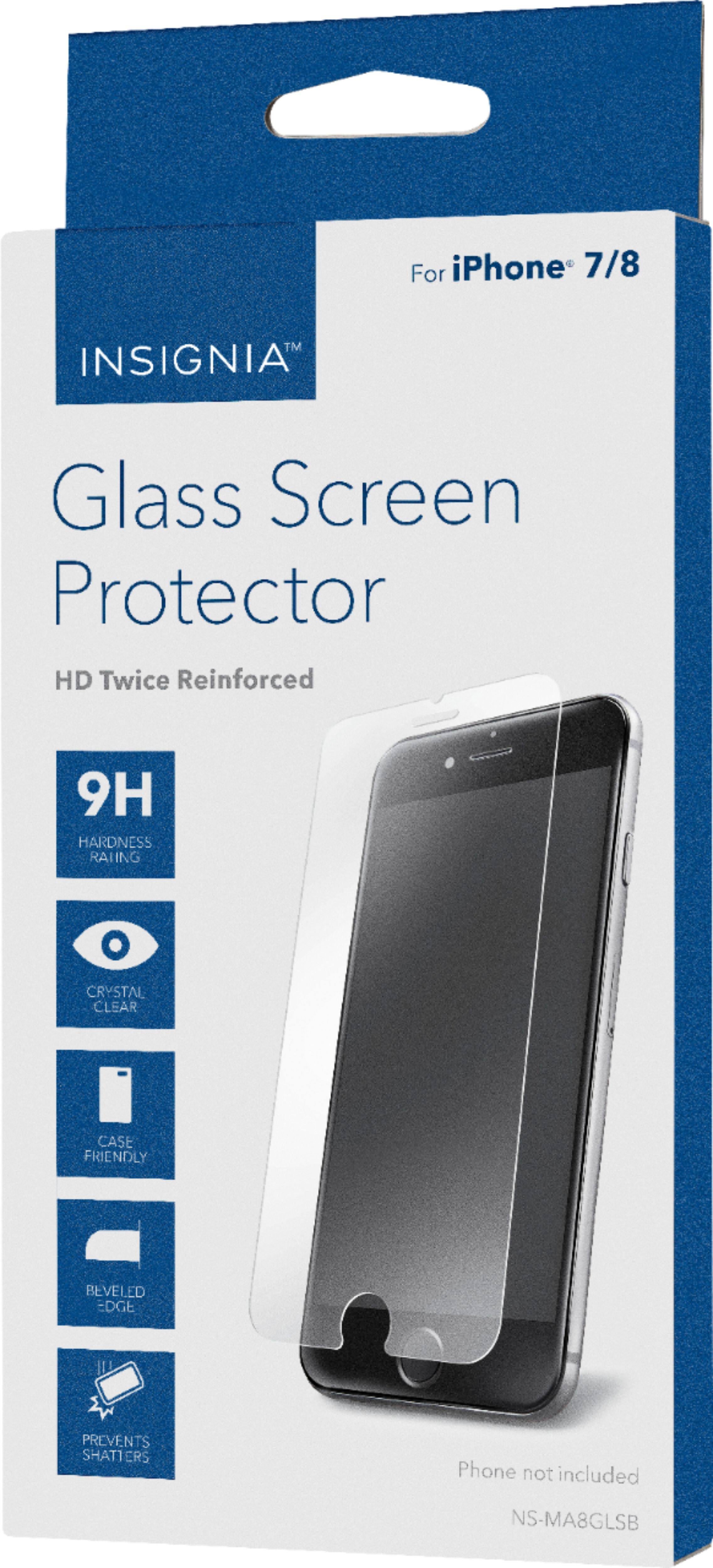 Best Buy Insignia™ Screen Protector for Apple® iPhone® 8 Clear NSMA8GLSB