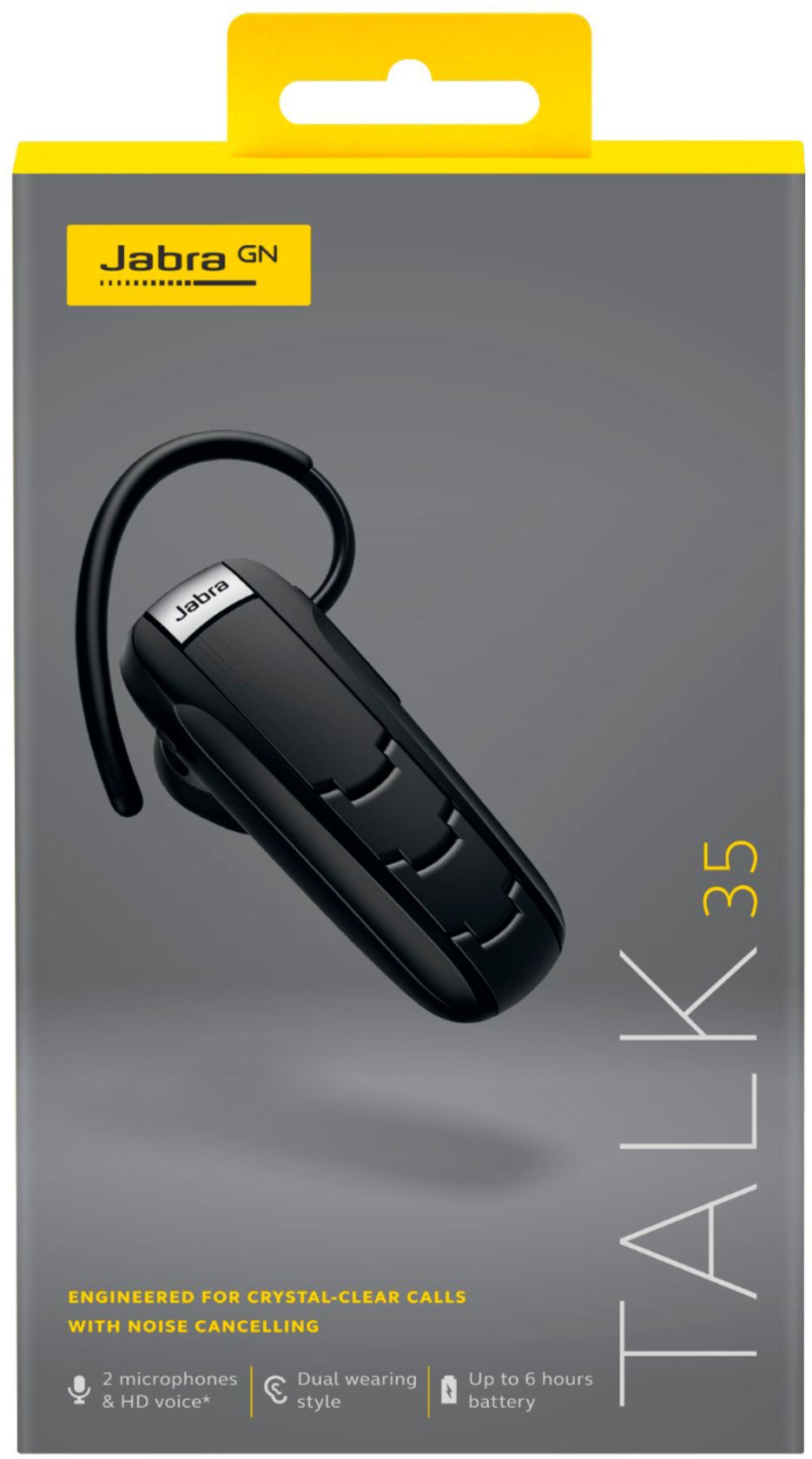 etnisch Machtig Zelden Best Buy: Jabra Talk 35 Bluetooth Headset Titanium Black 100-95500900-14