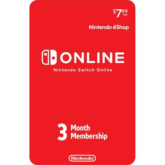 Buy Nintendo Switch Online 3 month key at a low price