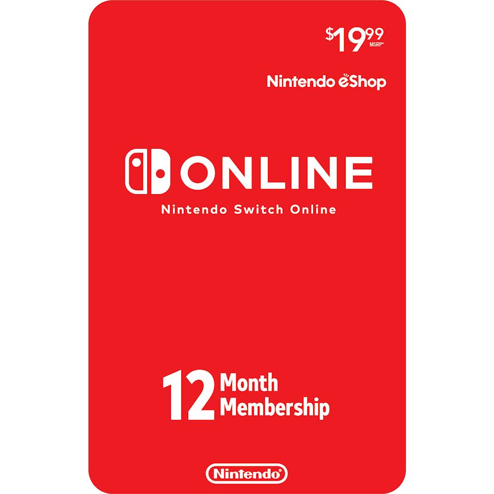 nintendo online for a year