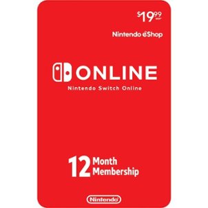 Nintendo Switch Online 12-Month Individual Membership [Digital]
